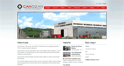 Desktop Screenshot of canozanpano.com.tr