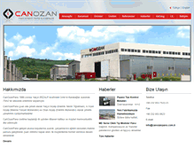 Tablet Screenshot of canozanpano.com.tr